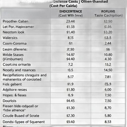 table, additional, defense, costs transparent PNG cut-out