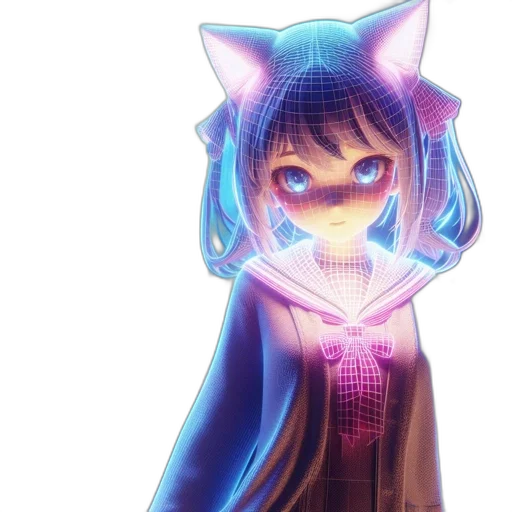 dress, mask, staff, robot transparent PNG cut-out
