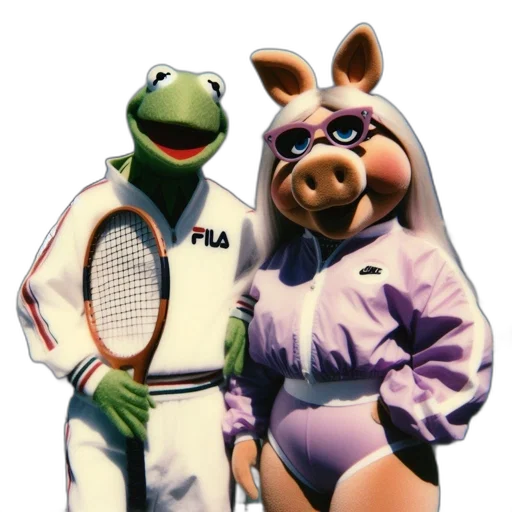 dress, kermit, frog, miss transparent PNG cut-out