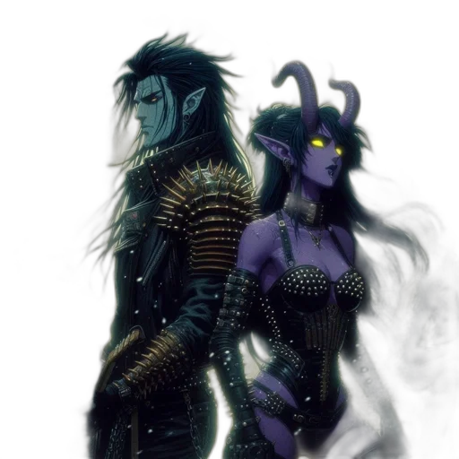 fantasy art, concept art, comic book art, pixel art transparent PNG cut-out