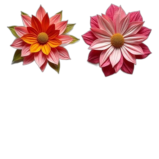 flower, jewelry, crown, 3d render transparent PNG cut-out