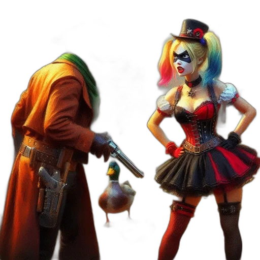 concept art, fantasy art, comic book art, 3d render transparent PNG cut-out