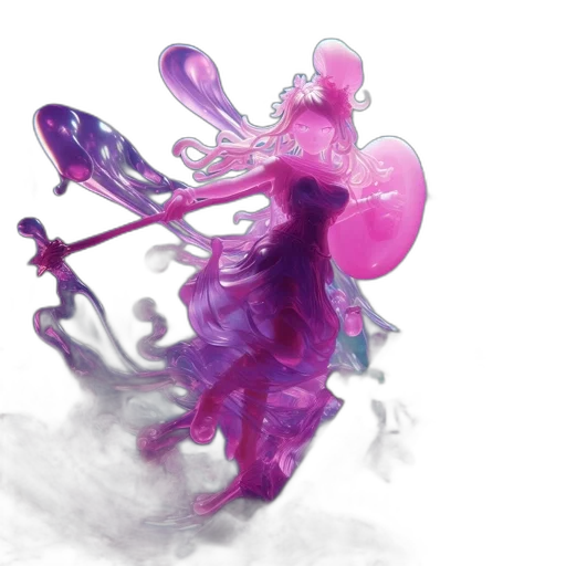 dragon, creature, flower, weapon transparent PNG cut-out