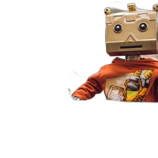 robot, mask, animal, 3d render transparent PNG cut-out