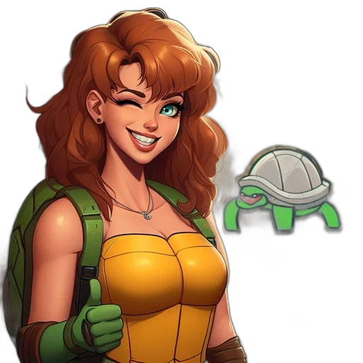 pixel art, concept art, comic book art, fantasy art transparent PNG cut-out