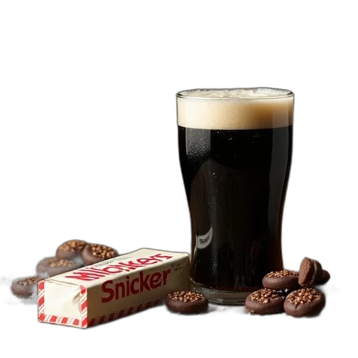 food, bar, milk, stout transparent PNG cut-out