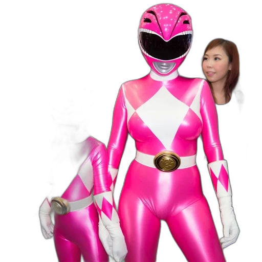 robot, mask, vaporwave, 3d render transparent PNG cut-out