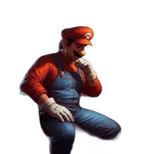 hat, robot, staff, face transparent PNG cut-out