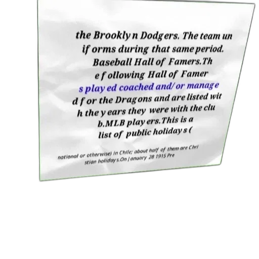 poster, featuring, brooklyn, dodgers transparent PNG cut-out