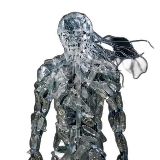 robot, mask, dress, creature transparent PNG cut-out