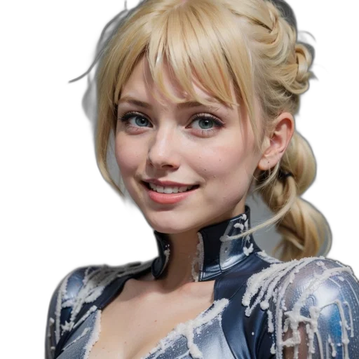 face, robot, dress, dragon transparent PNG cut-out