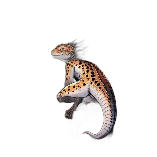 dragon, animal, creature, staff transparent PNG cut-out