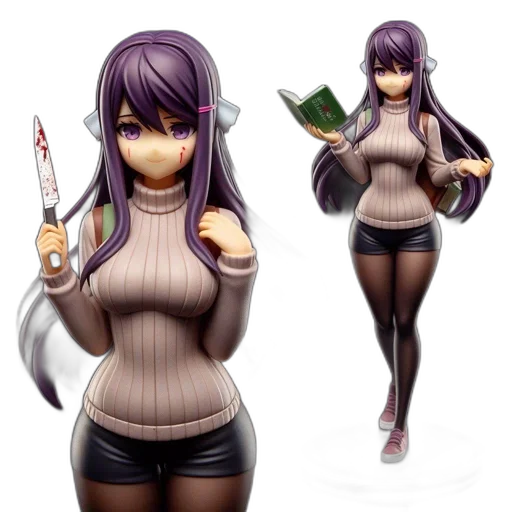 staff, weapon, 3d render, concept art transparent PNG cut-out