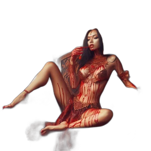 dress, creature, concept art, pixel art transparent PNG cut-out