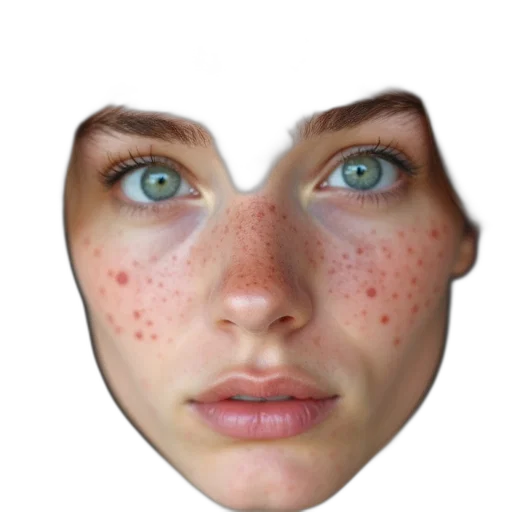 face, mask, crown, creature transparent PNG cut-out