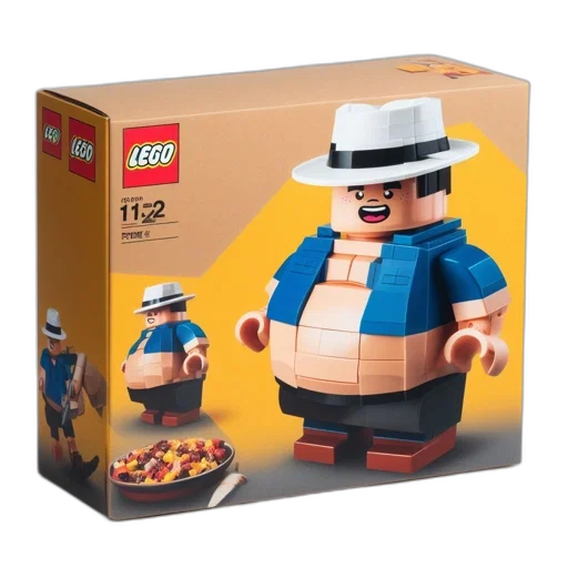 food, hat, concept art, 3d render transparent PNG cut-out