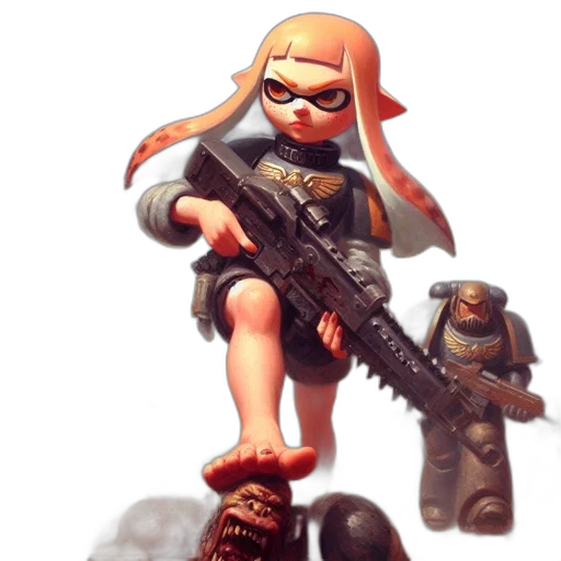 weapon, dress, animal, concept art transparent PNG cut-out