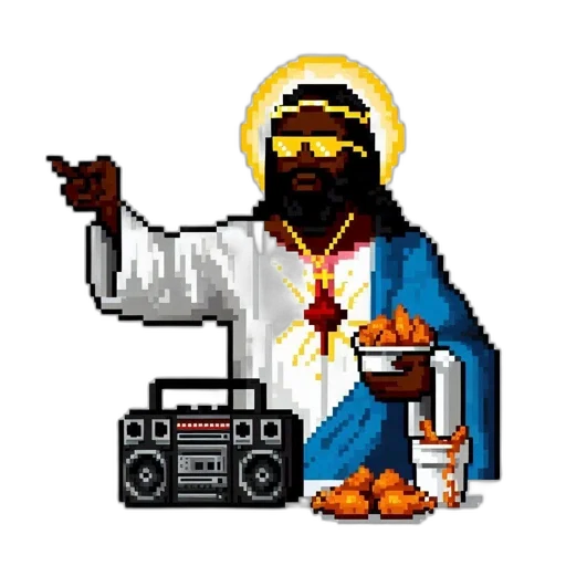 pixel art, cyberpunk, vaporwave, concept art transparent PNG cut-out