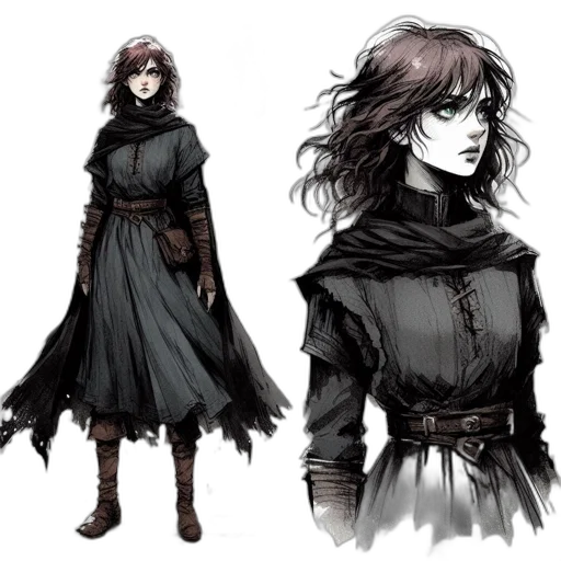 concept art, fantasy art, comic book art, pixel art transparent PNG cut-out