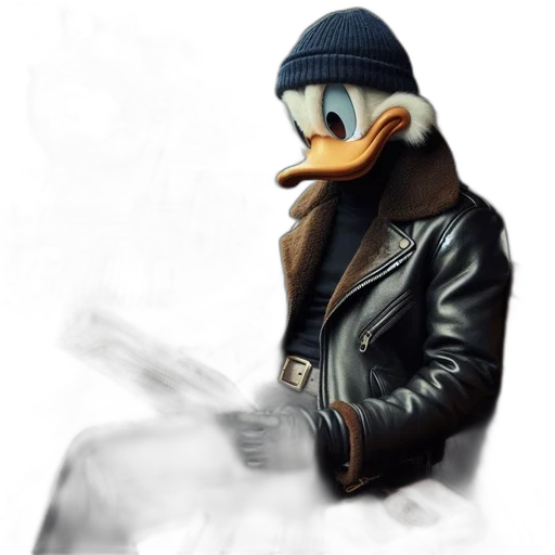 jacket, mask, animal, hat transparent PNG cut-out