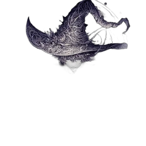 dragon, mask, crown, hat transparent PNG cut-out