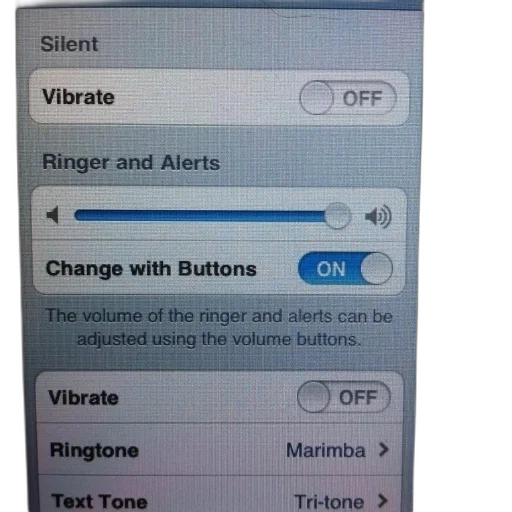 screenshot, iphone, sound, settings transparent PNG cut-out