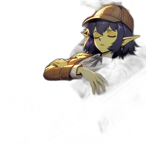 hat, staff, mask, weapon transparent PNG cut-out