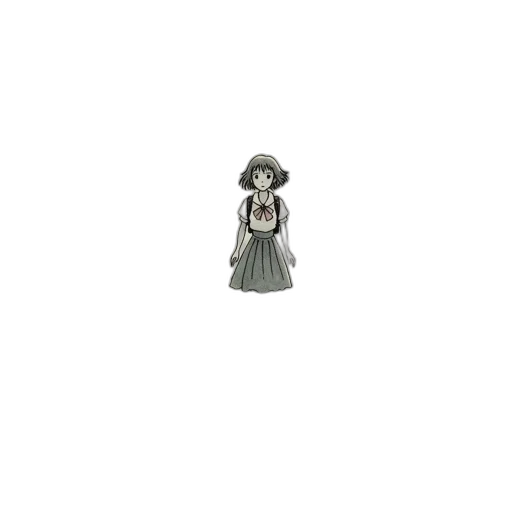 dress, staff, creature, hat transparent PNG cut-out