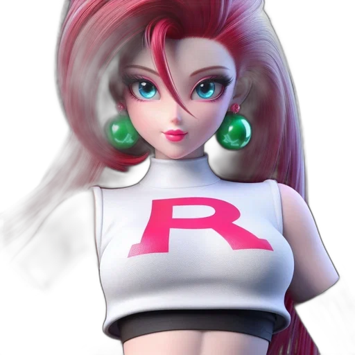 robot, dress, 3d render, concept art transparent PNG cut-out