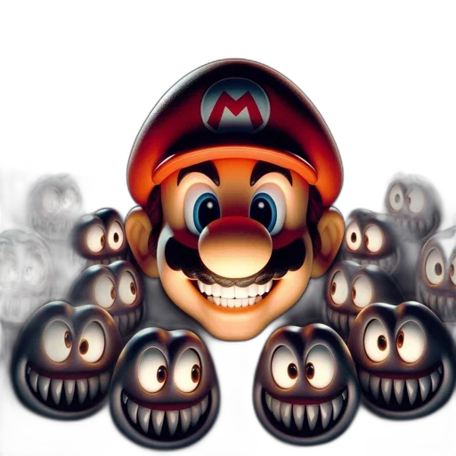 mask, face, crown, creature transparent PNG cut-out