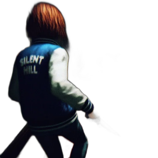 jacket, concept art, 3d render, pixel art transparent PNG cut-out