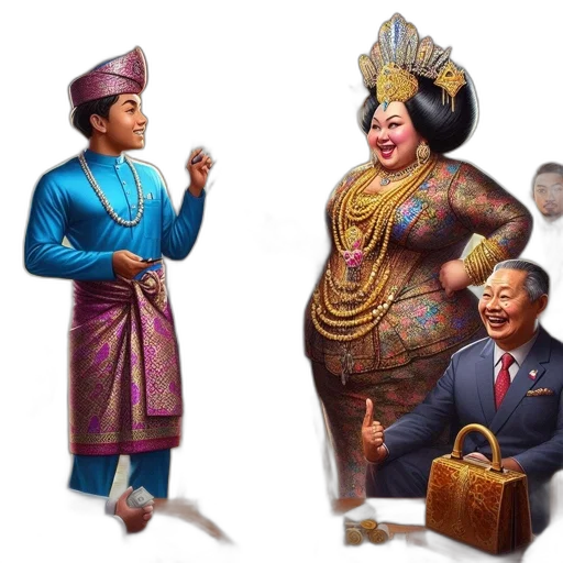 concept art, oil painting, photorealistic, 3d render transparent PNG cut-out