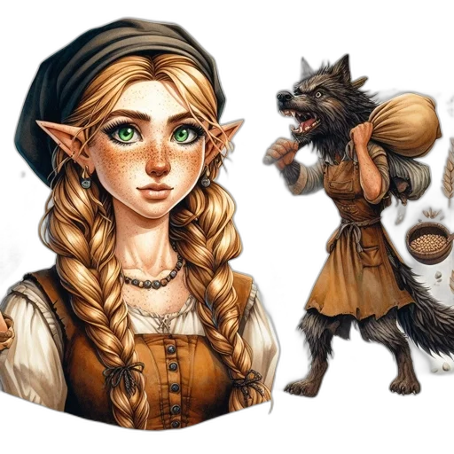 staff, fantasy art, concept art, pixel art transparent PNG cut-out