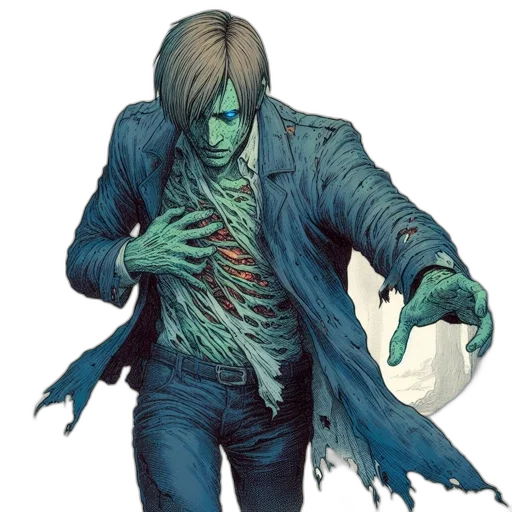 creature, concept art, comic book art, fantasy art transparent PNG cut-out
