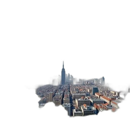 building, 3d render, photorealistic, concept art transparent PNG cut-out