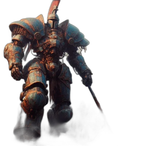 robot, weapon, sword, staff transparent PNG cut-out