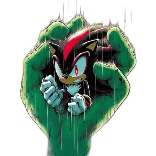 creature, mask, jacket, comic book art transparent PNG cut-out