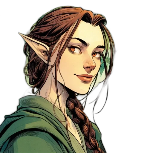 face, staff, fantasy art, concept art transparent PNG cut-out
