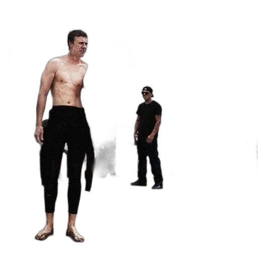 concept art, 3d render, shirtless, man transparent PNG cut-out