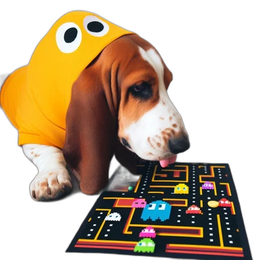 animal, robot, basset, hound transparent PNG cut-out