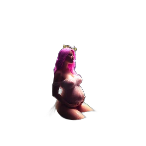 creature, dress, hair, animal transparent PNG cut-out