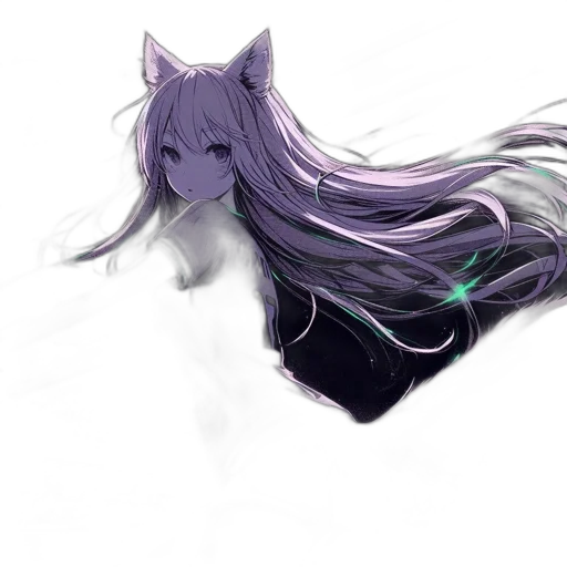 dress, creature, staff, animal transparent PNG cut-out