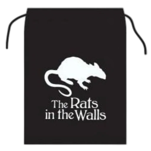 black, drawstring, bag, white transparent PNG cut-out