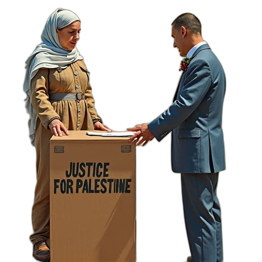 text, justice, palestine, against transparent PNG cut-out