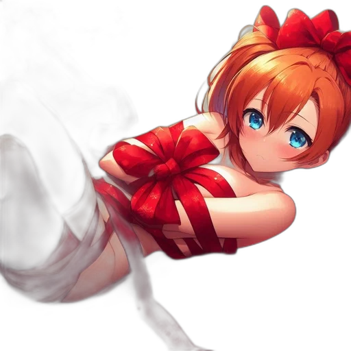 dress, weapon, staff, flower transparent PNG cut-out