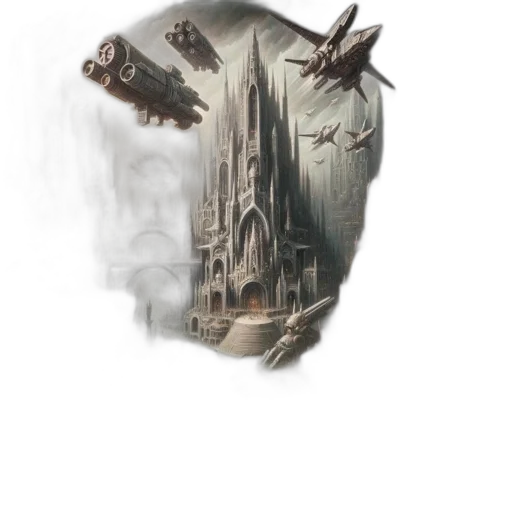 dragon, weapon, robot, concept art transparent PNG cut-out
