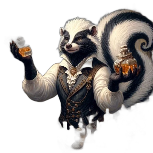 staff, animal, fantasy art, concept art transparent PNG cut-out
