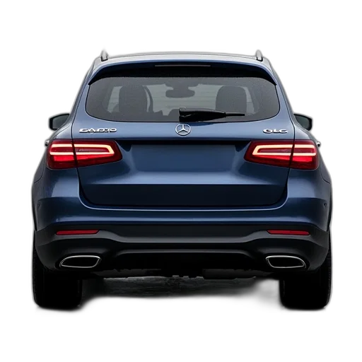 car, rear, view, mercedes transparent PNG cut-out