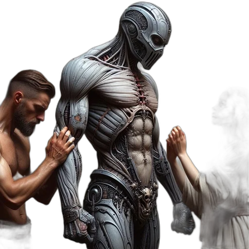 creature, concept art, fantasy art, comic book art transparent PNG cut-out