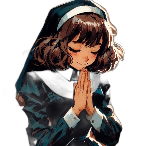 jacket, dress, hat, pixel art transparent PNG cut-out